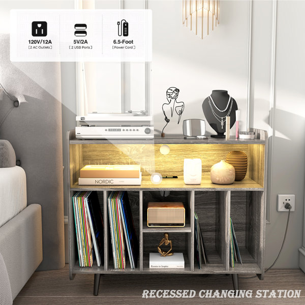 Wrought Studio Multimedia Shelves Wayfair